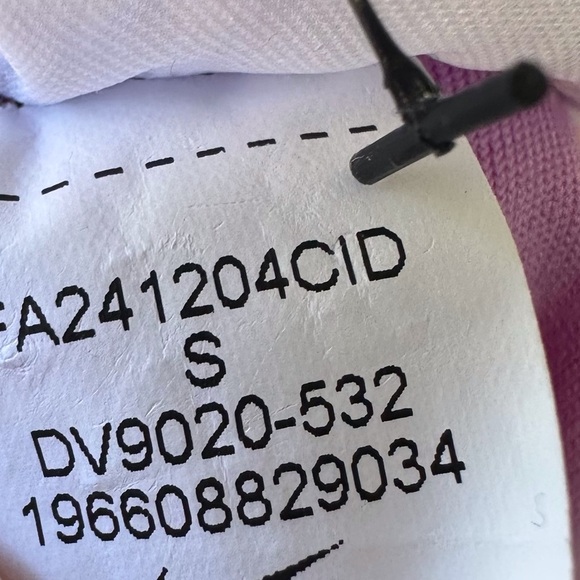 Nike Dri-Fit Light Purple HIgh Waist Mesh Detail Legging Tights - Picture 10 of 12